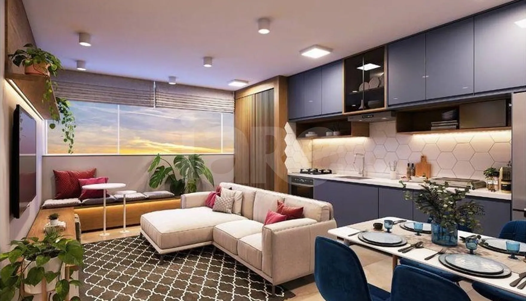 Griffe Barueri - Apartamento com 52,29 m², em Votupoca — foto 3