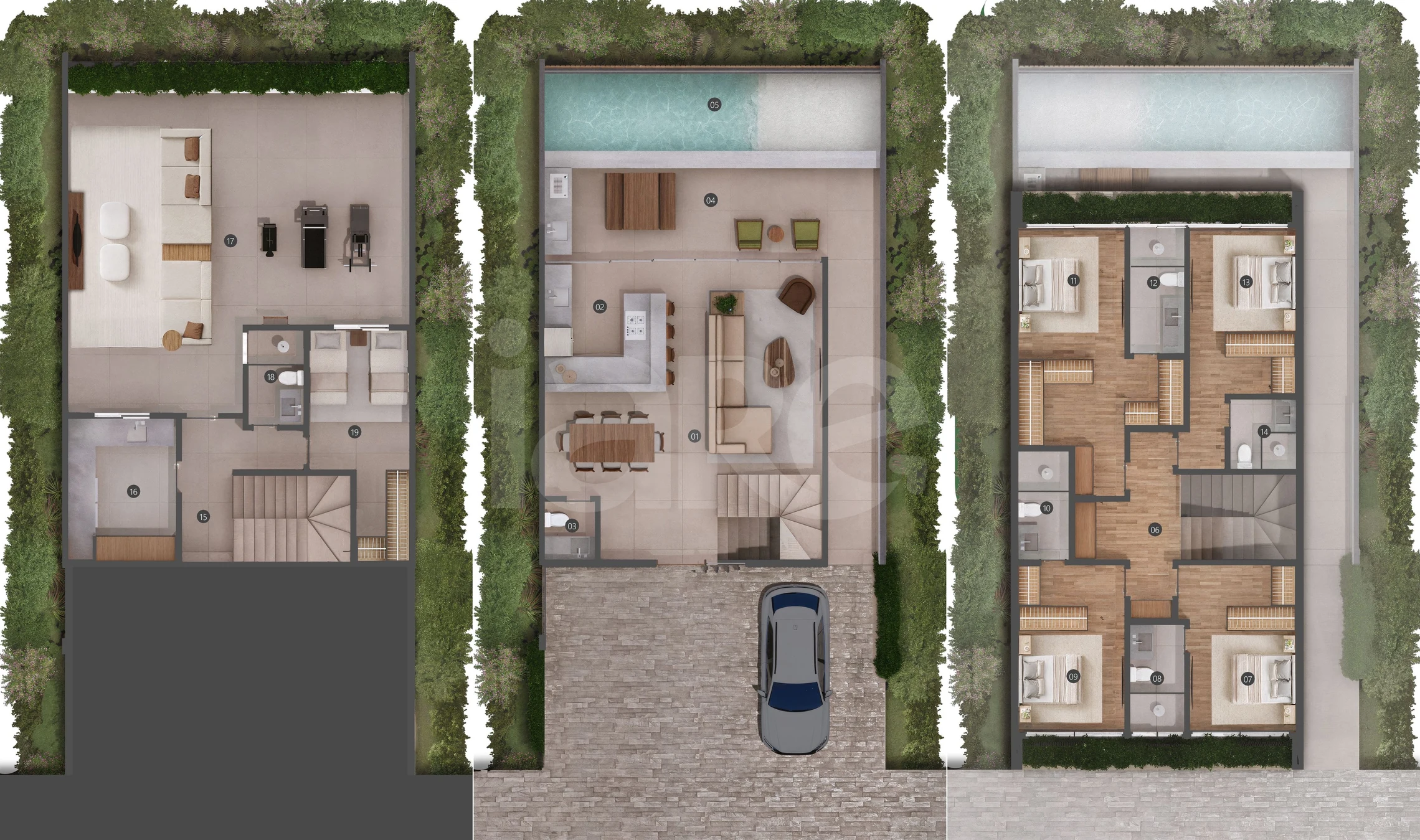 Planta — Casa em Condomínio 387,25 m²