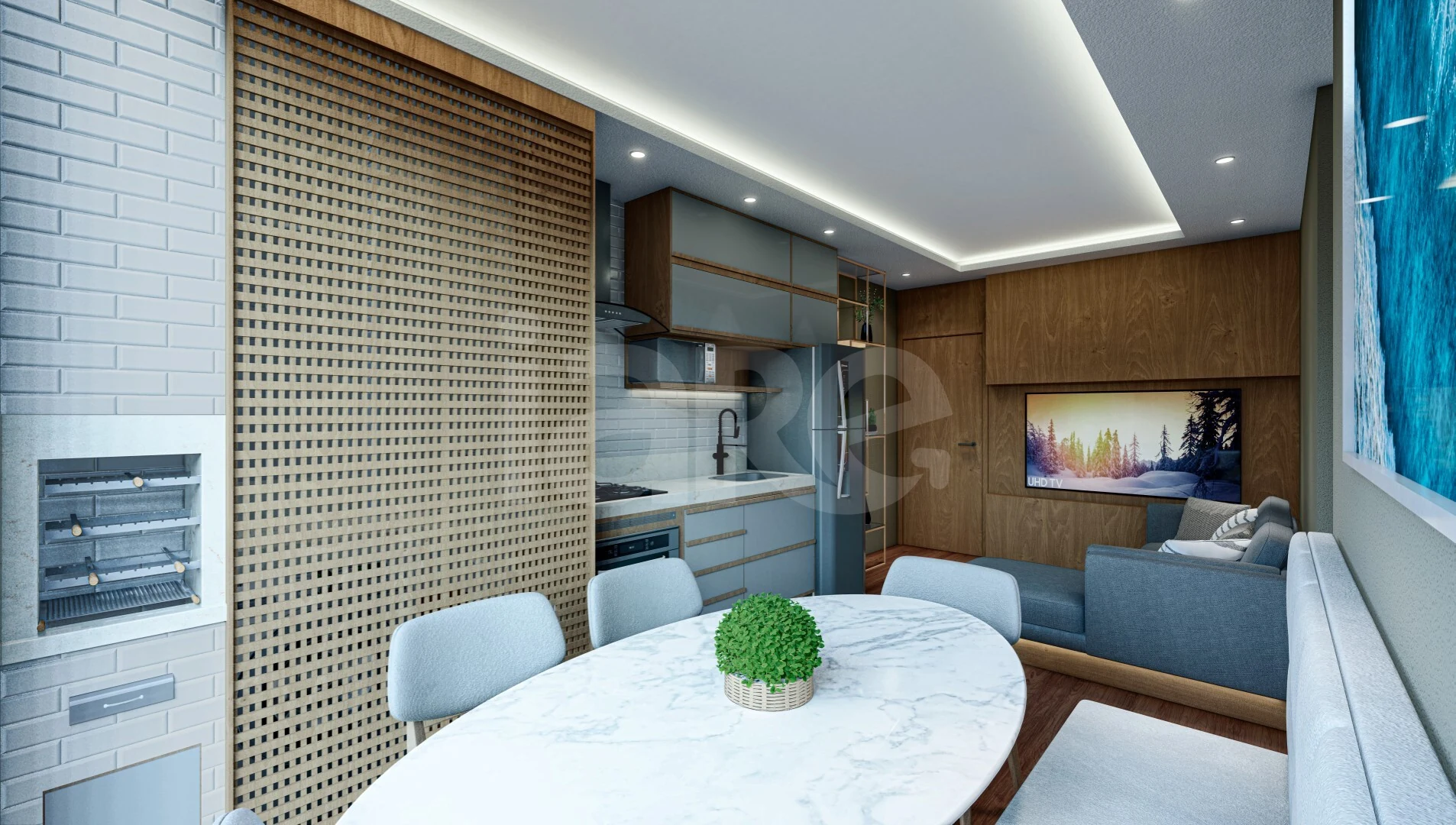 Aura - Cobertura com 81,75 m², em Vila Guilhermina — foto 2