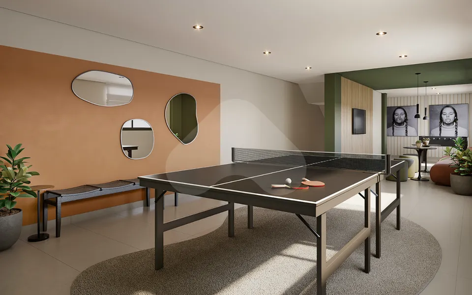 Pixinguinha - Condomínio Rosa - Apartamento com 36 m², em Santo Cristo — foto 10