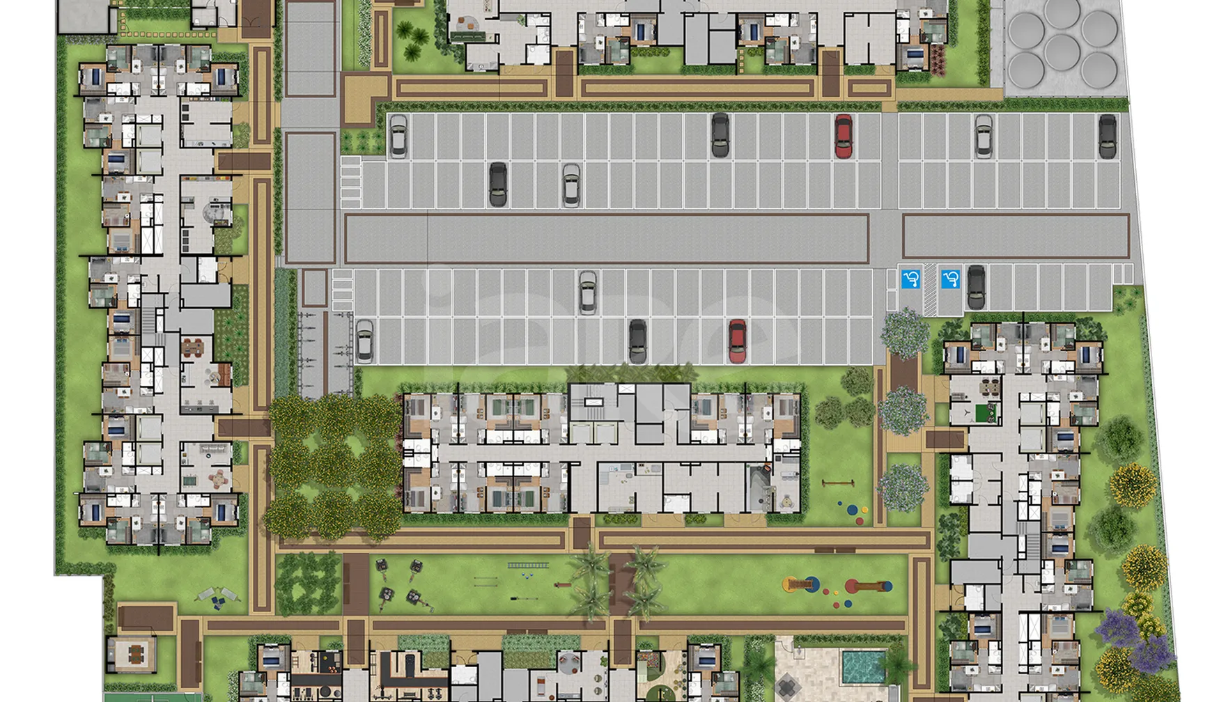 Planta — Implantação