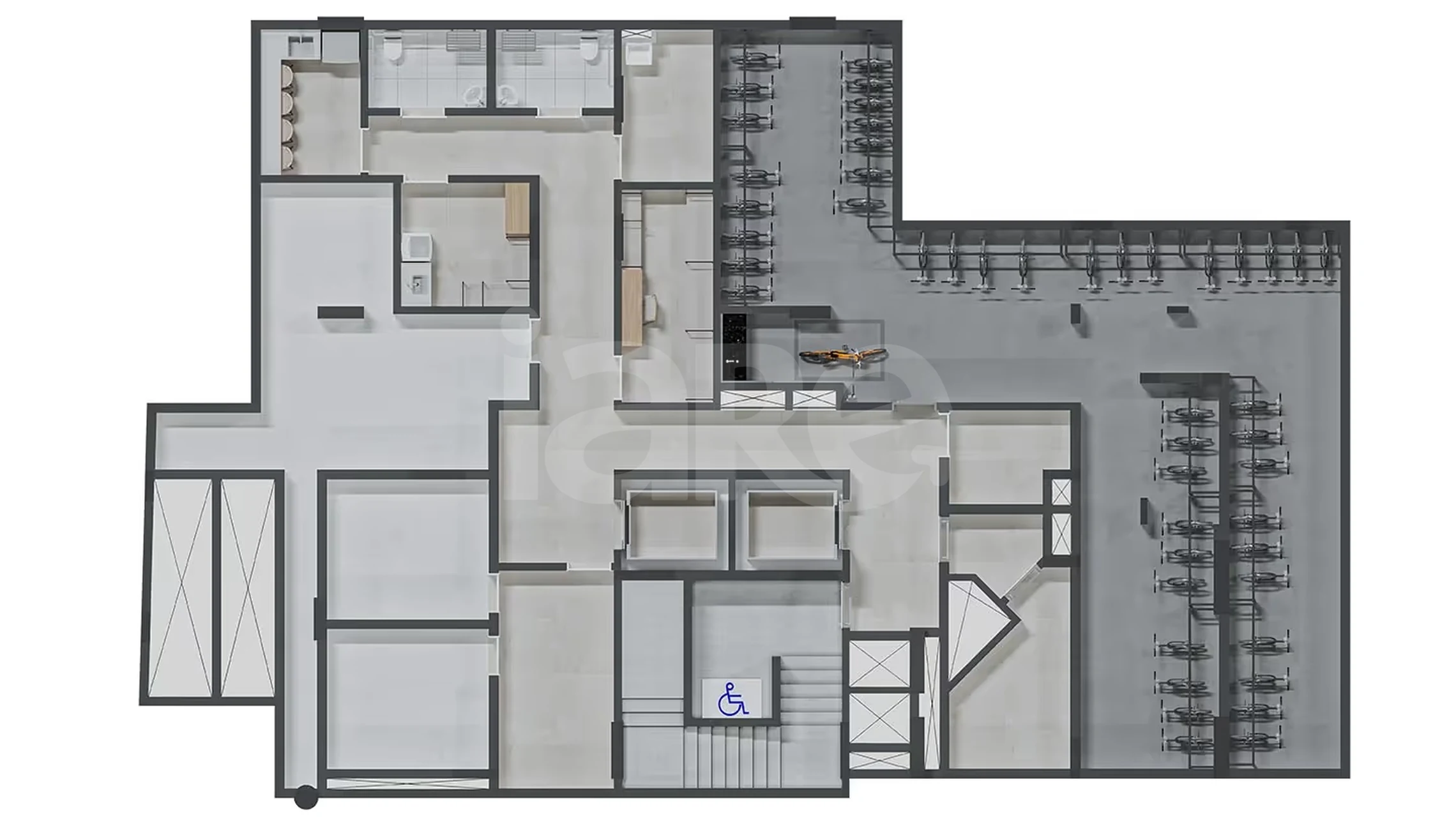 Planta — Pavimento subsolo 2