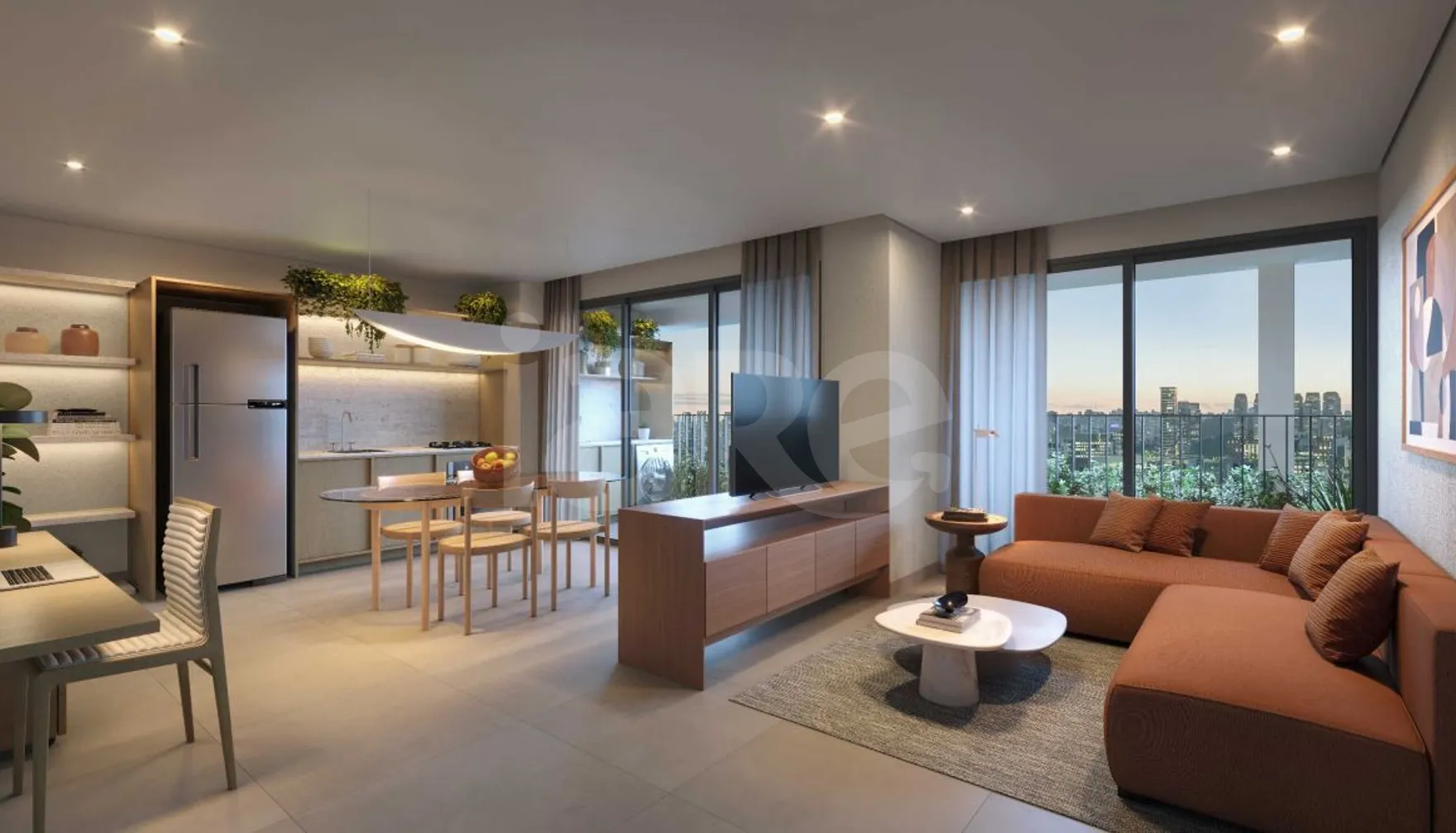 Invert Campo Belo - Apartamento com 63,65 m², em Campo Belo — foto 2