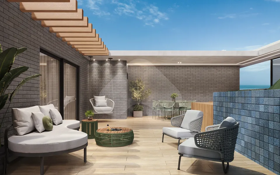 Porto Verano - Apartamento com 61,41 m², em Poço — foto 7