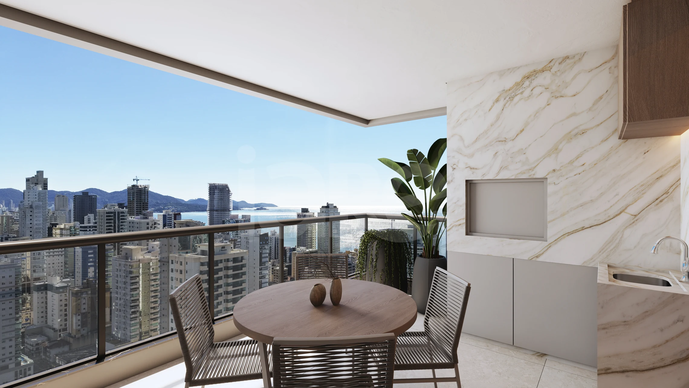Eternity Residence - Apartamento com 140 m², em Meia Praia — foto 3