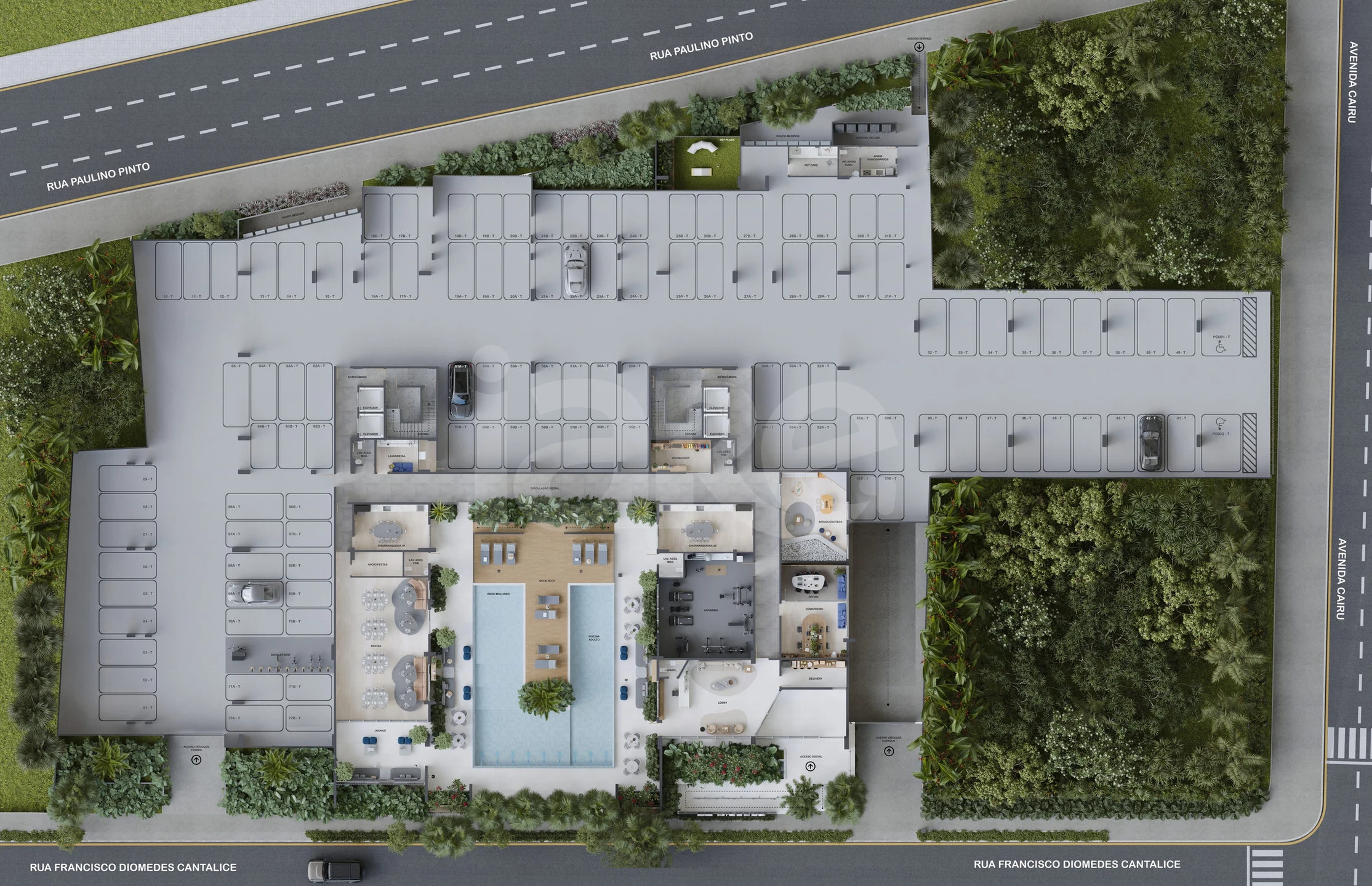 Planta — Pavimento térreo