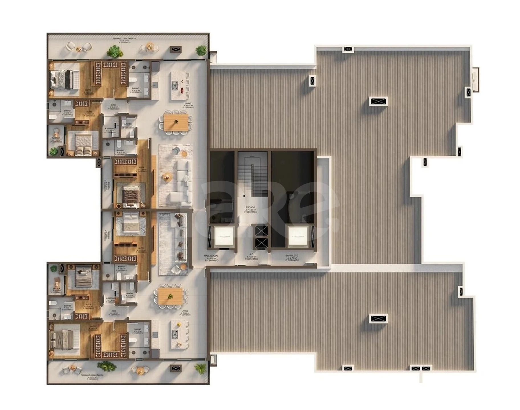 Planta — Pavimento 06