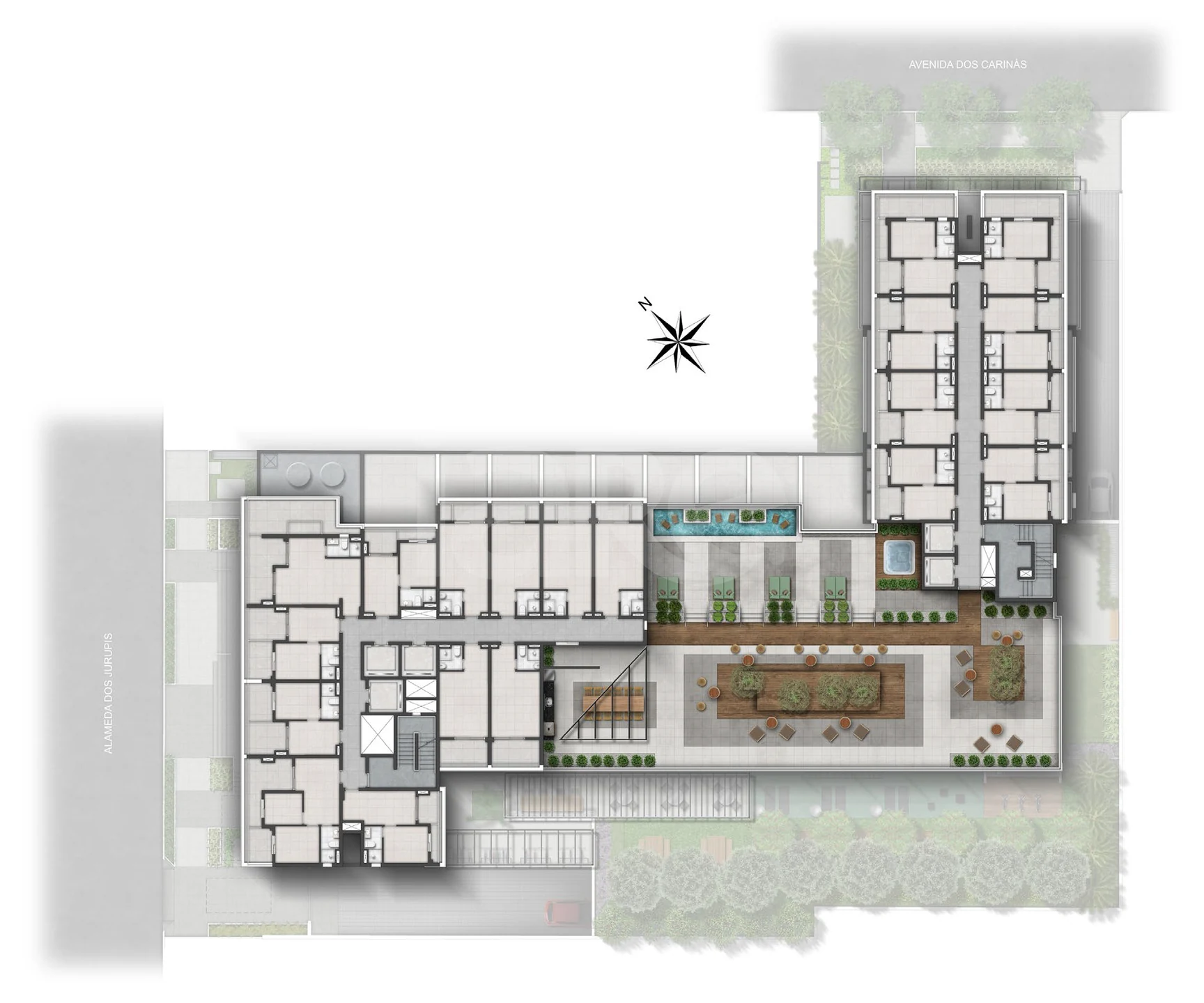 Planta — Pavimento rooftop