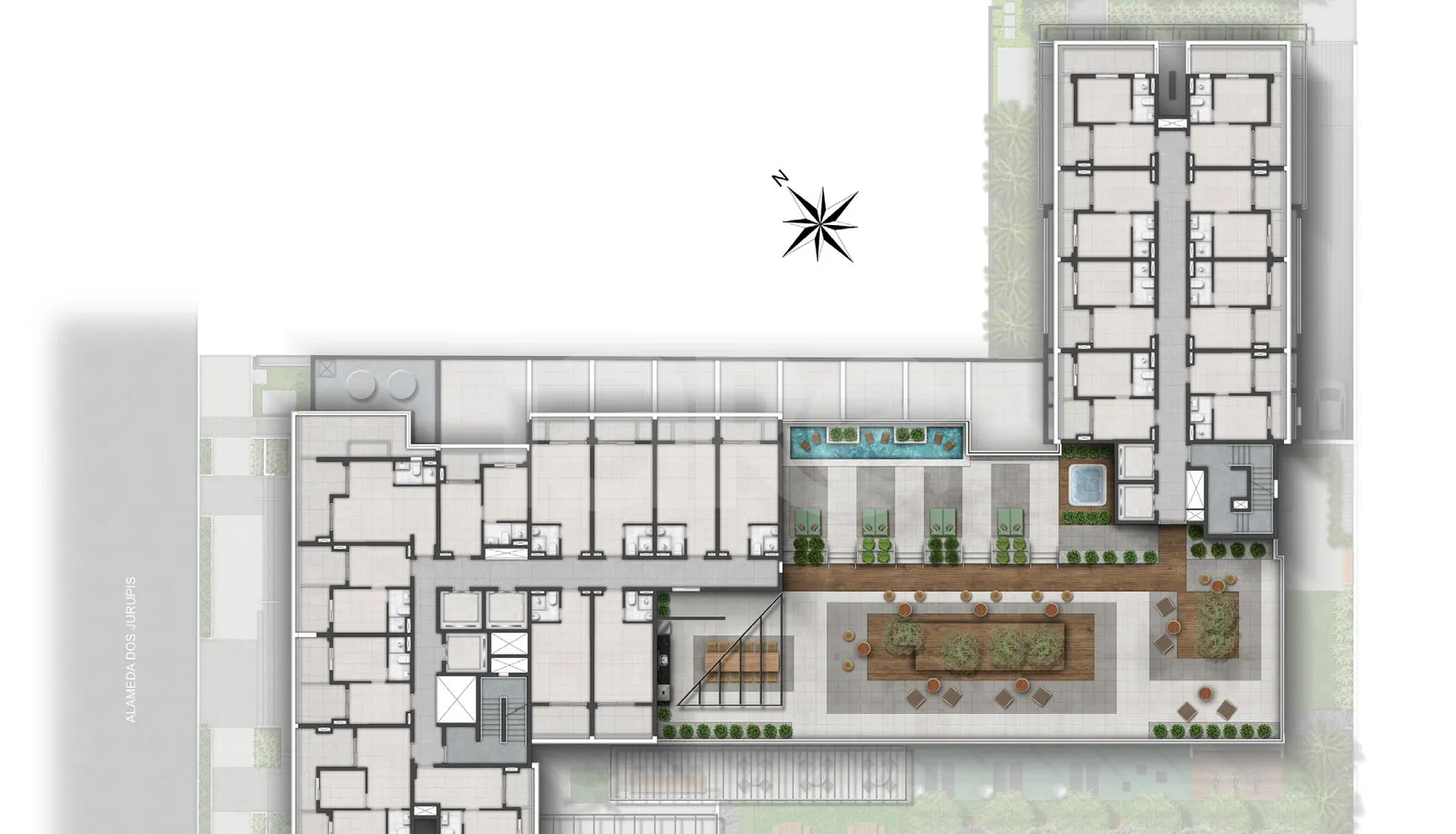 Planta — Pavimento rooftop