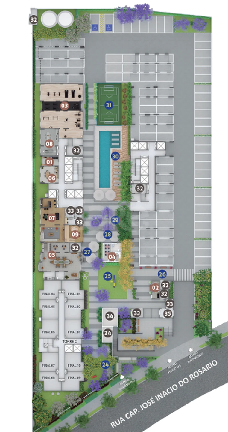 Planta — Pavimento térreo