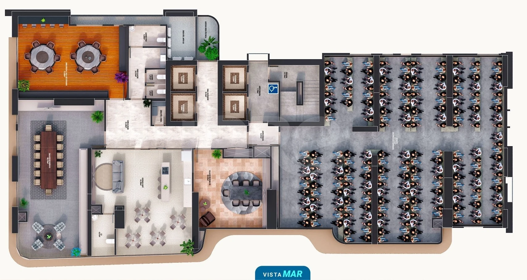 Planta — Pavimento 20