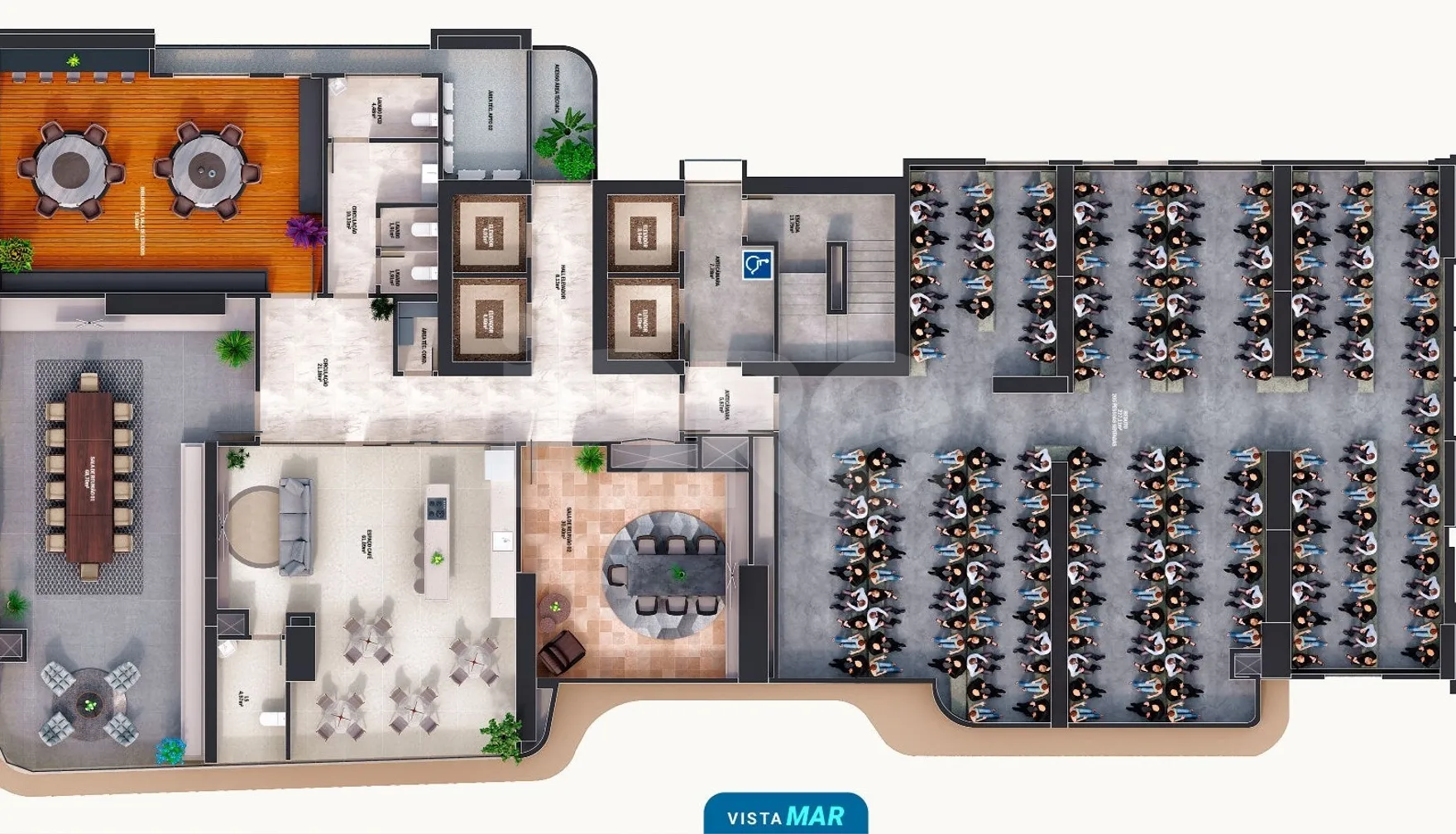 Planta — Pavimento 20