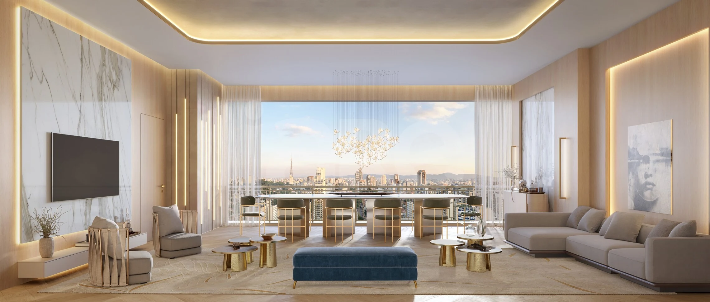 The Palace Royal - Apartamento com 139 m², em Vila Mariana — foto 3