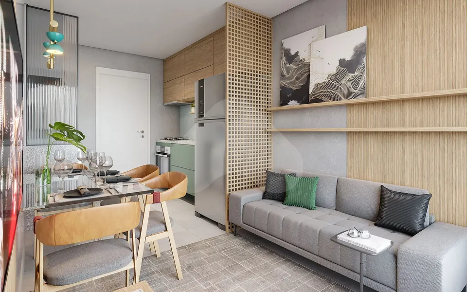 Plano&Essência Club - Apartamento com 31,71 m², em Rio Pequeno — foto 2