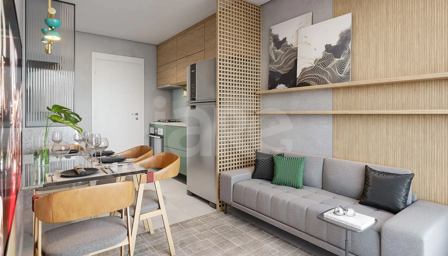 Plano&Essência Club - Apartamento com 31,71 m², em Rio Pequeno — foto 2