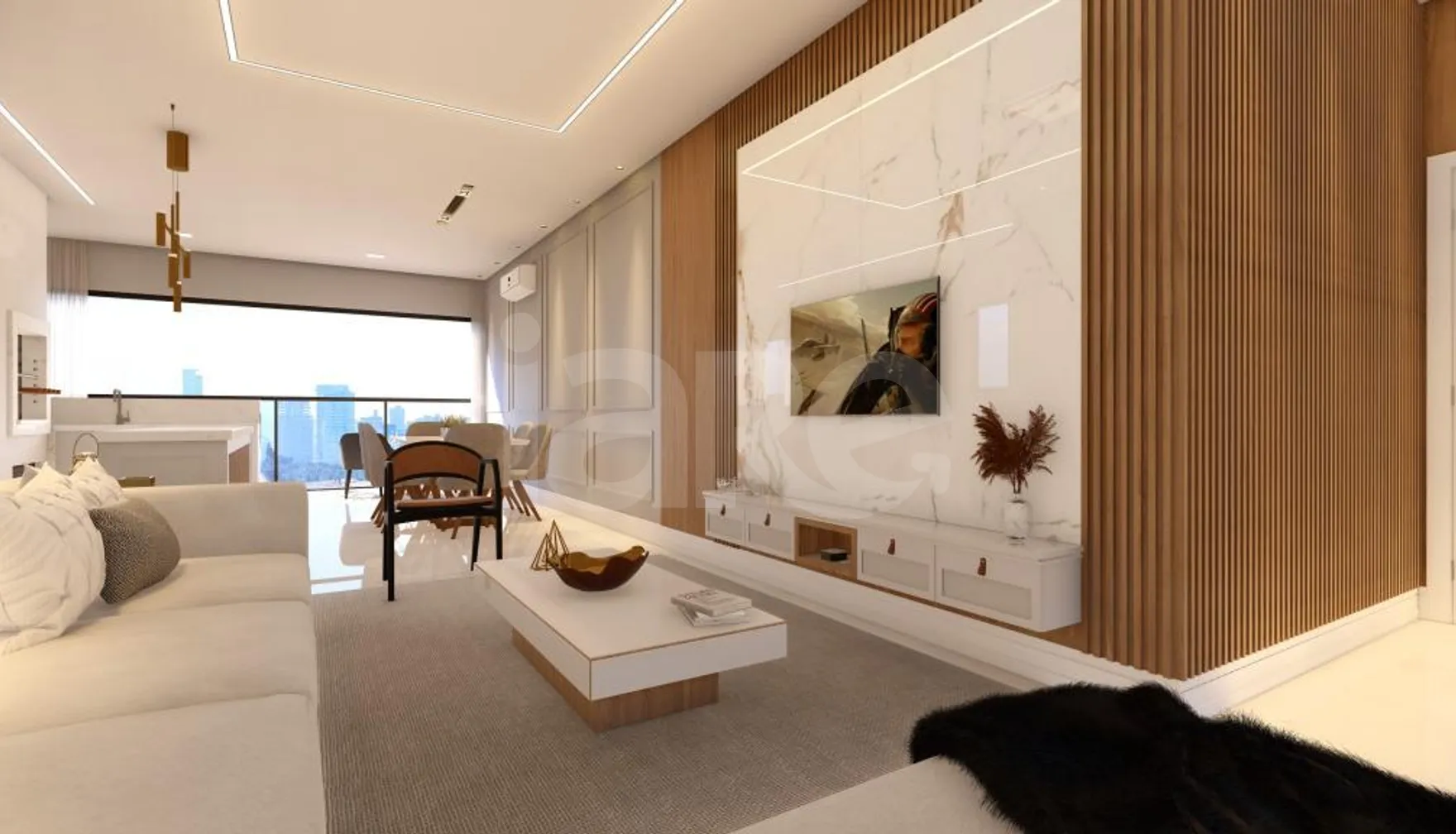 Santa Monica Beach Residence - Apartamento com 80 m², em Perequê — foto 2