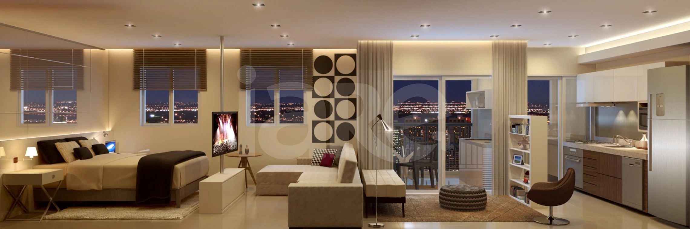 Ext Praça Morumbi - Apartamento com 58,11 m², em Morumbi — foto 15