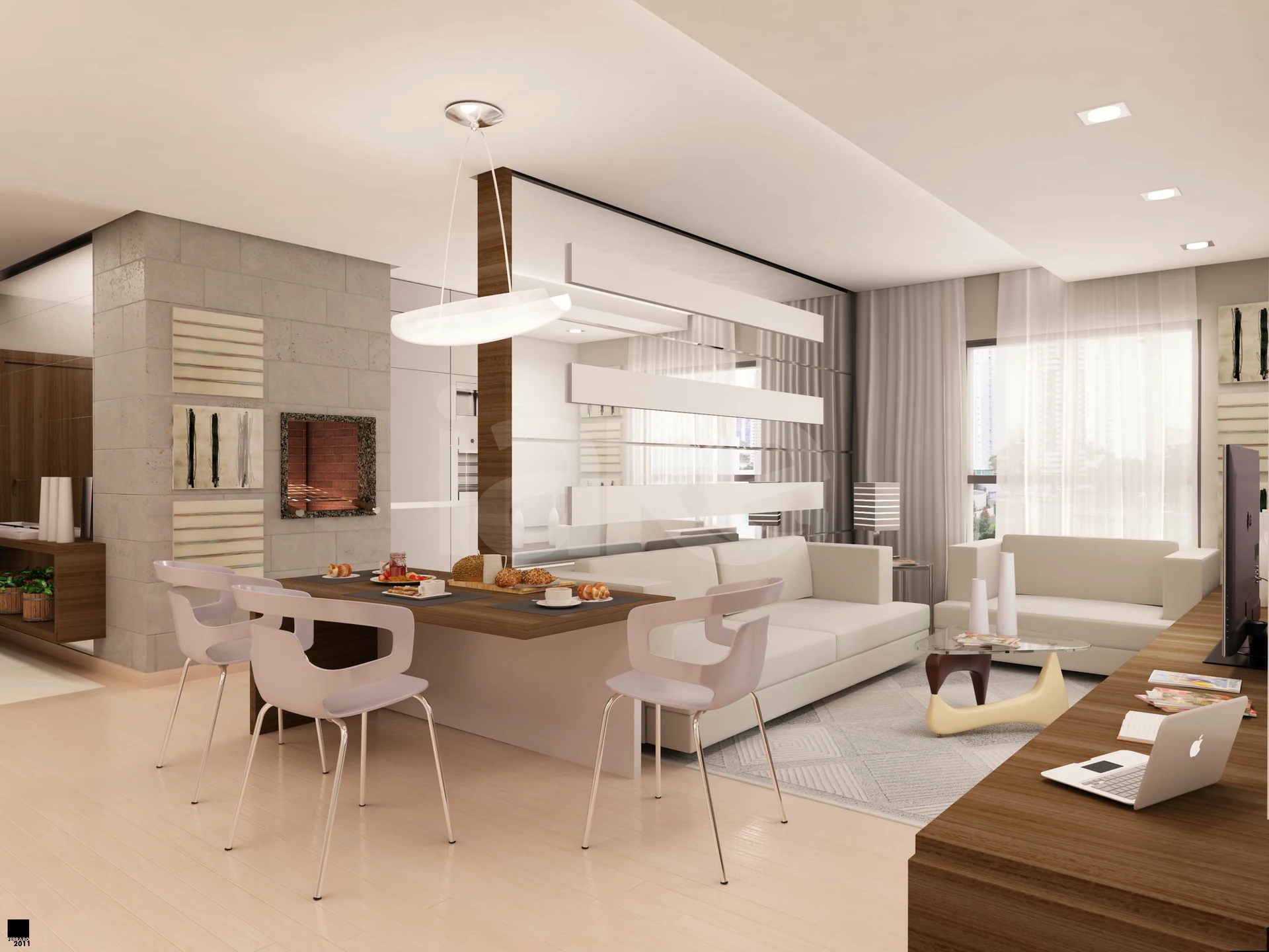 Chronos - Apartamento com 98,08 m², em Seminário — foto 2