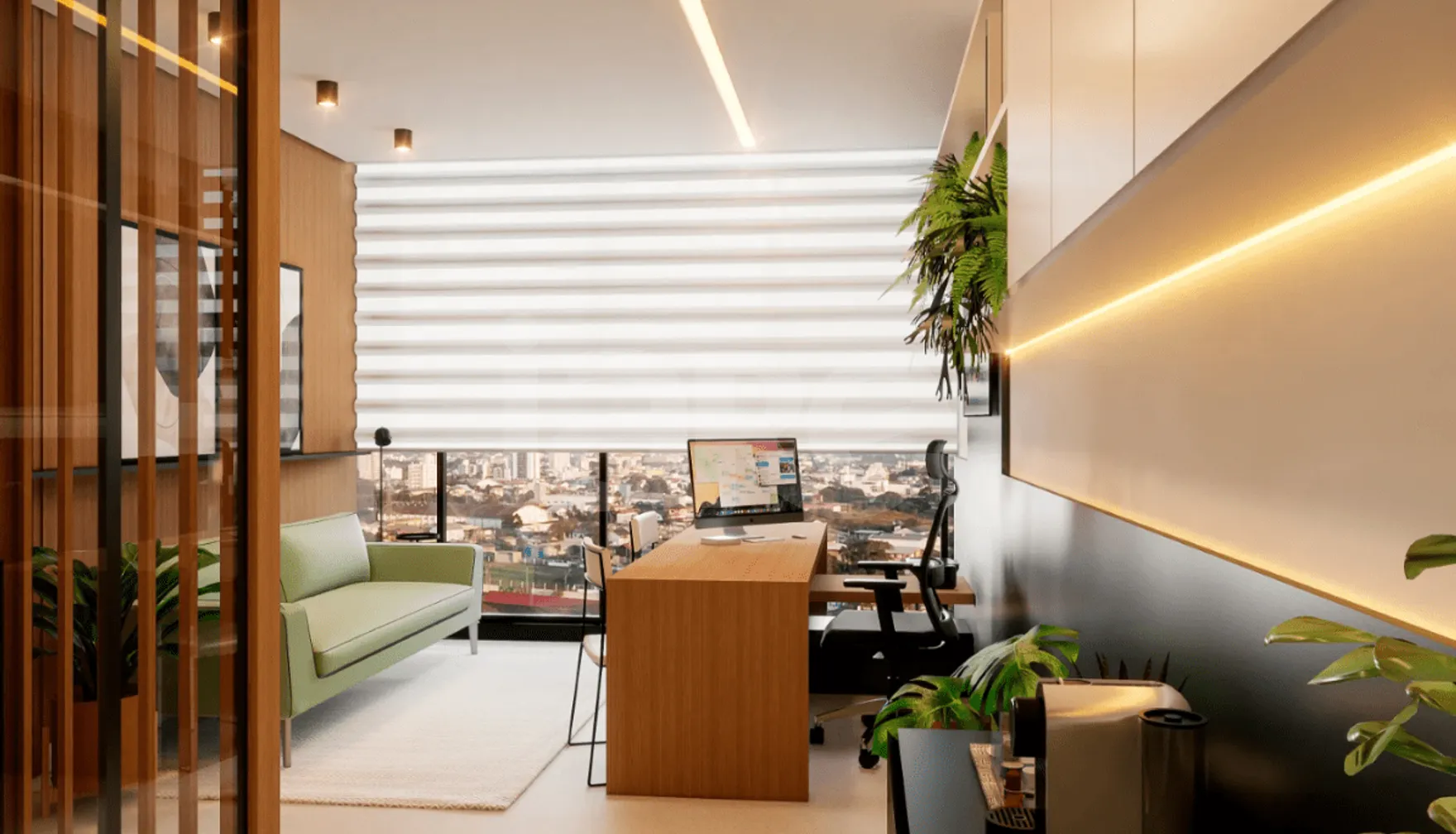 Lumma Corporate & Home - Sala comercial com 27,8 m², em Ingleses do Rio Vermelho — foto 6