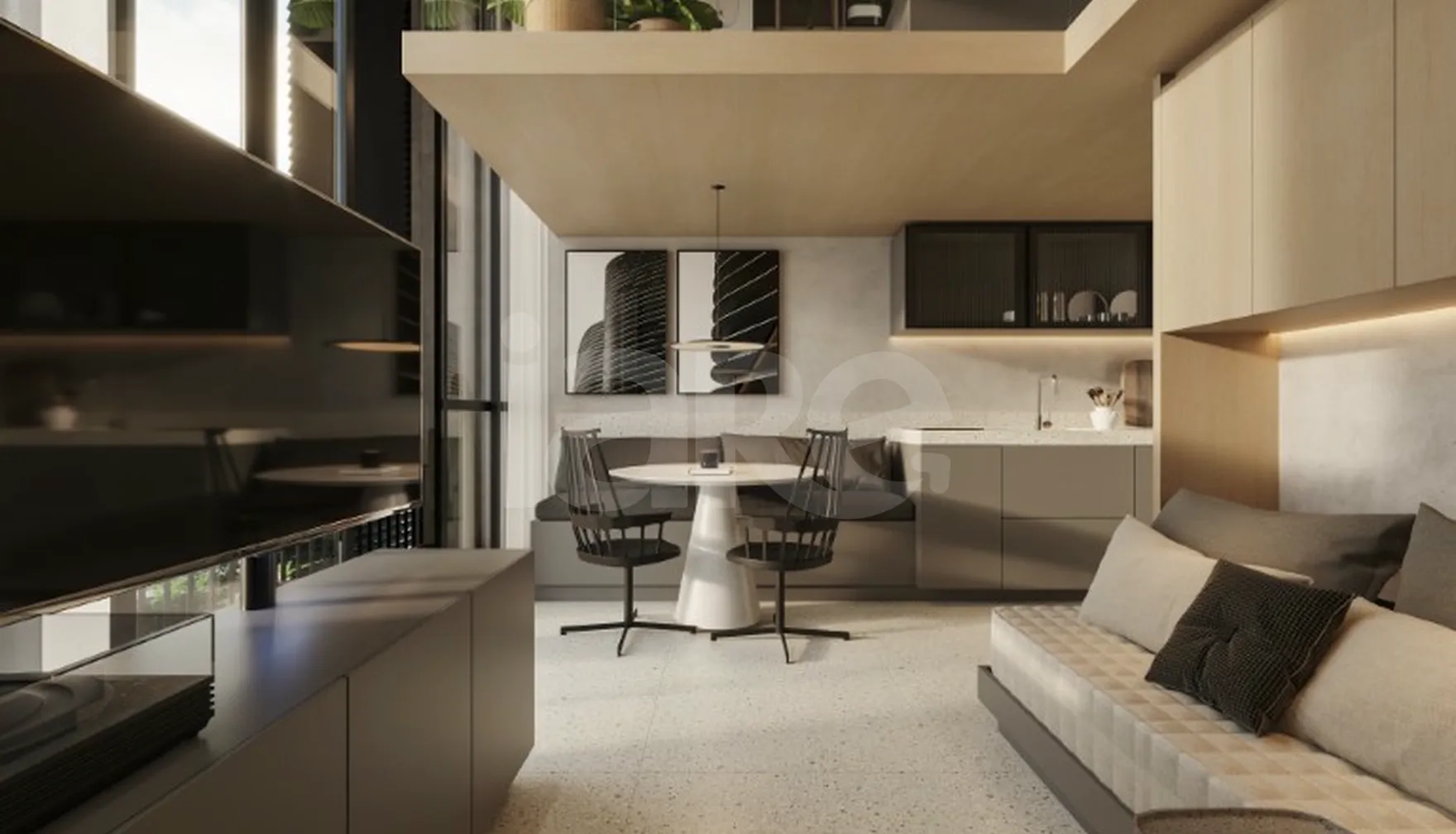 Platea 19 - Studio com 24,38 m², em Centro — foto 3