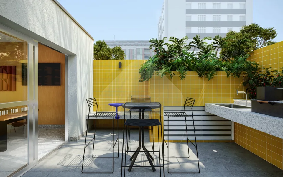 Cosmo Hype Living - Garden com 26,23 m², em Alto da Rua XV — foto 15