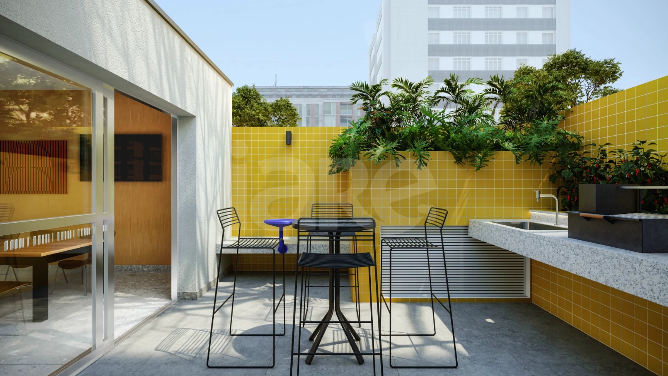 Cosmo Hype Living - Garden com 26,23 m², em Alto da Rua XV — foto 15