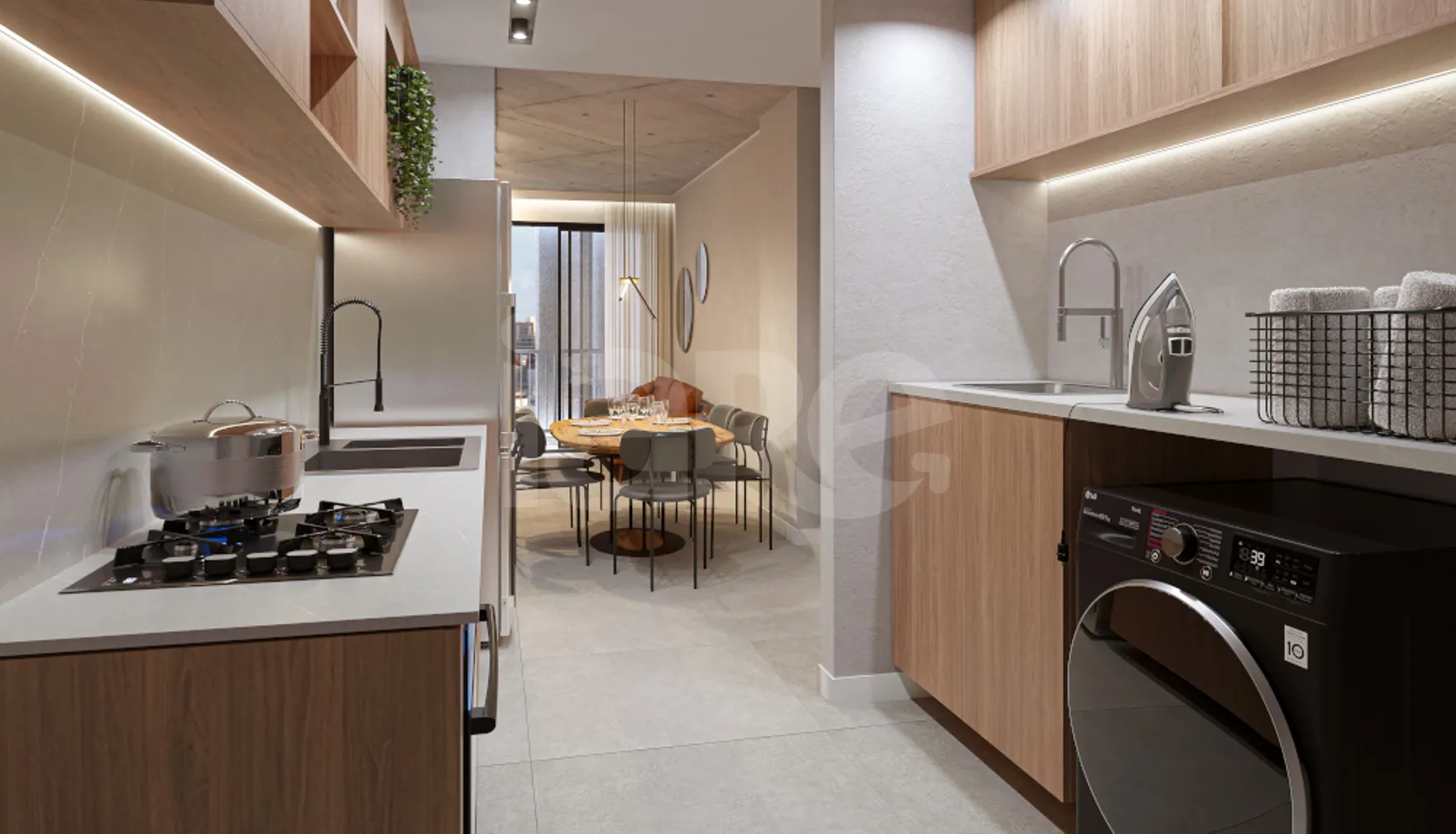 Voal - Apartamento com 52,47 m², em Jardim Oceania — foto 4