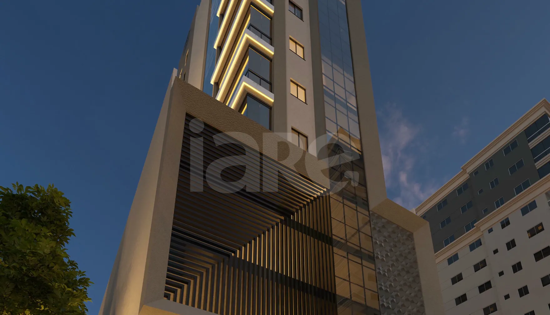 Tower 23 - Garden com 240 m², em Meia Praia — foto 1