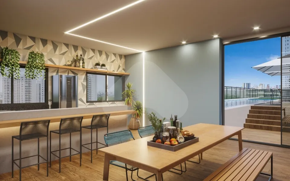 Carlos Mendonça - Apartamento com 27,58 m², em Imbiribeira — foto 5