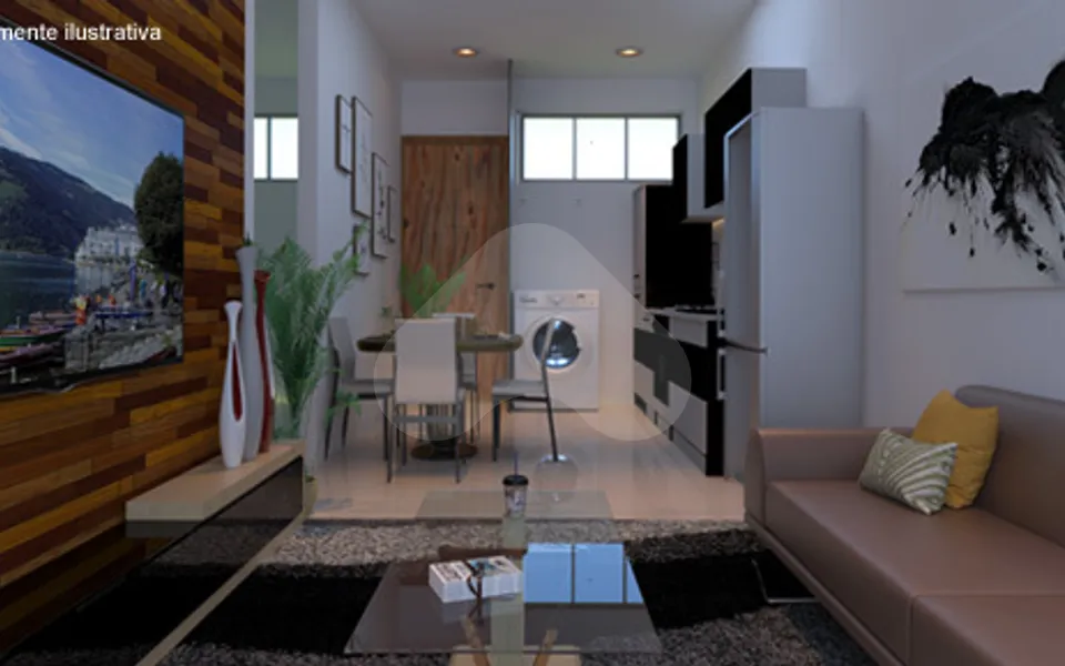 Italo Manghi - Apartamento com 35 m², em Várzea — foto 6
