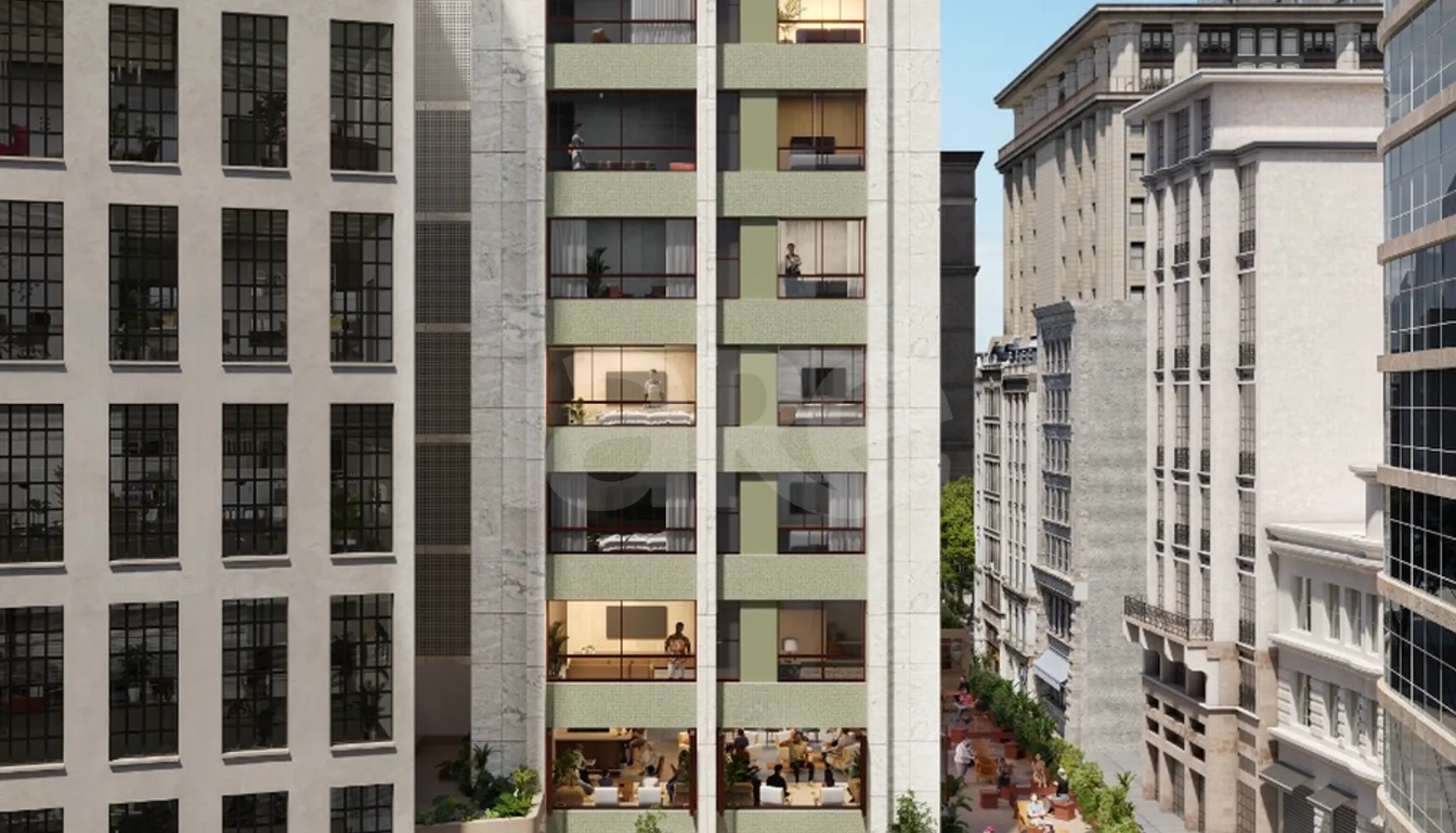 Tebas - Apartamento com 43,9 m², em Centro — foto 3
