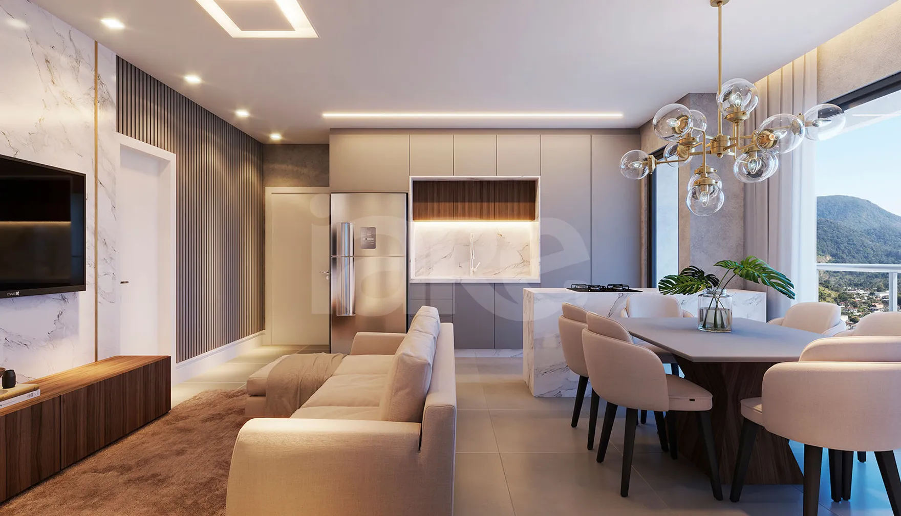 Vitta Towers - Apartamento com 60,07 m², em Tabuleiro dos Oliveiras — foto 2