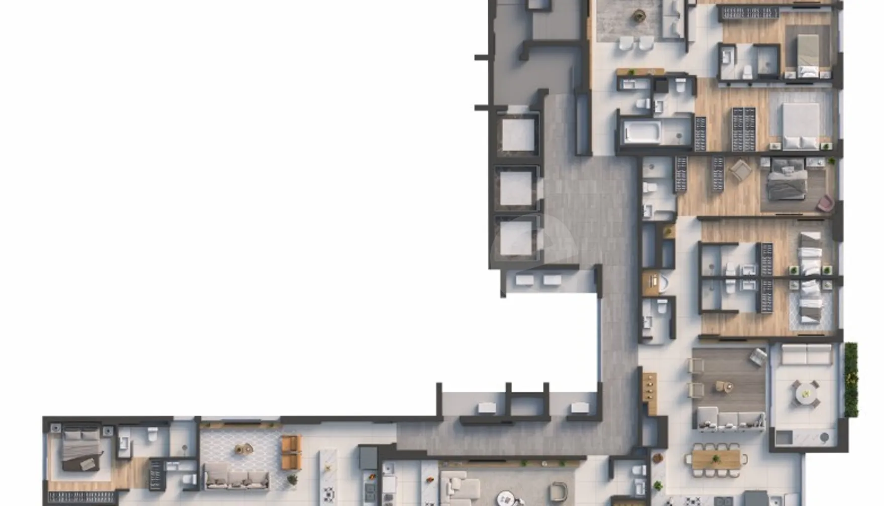 Planta — Pavimento 21