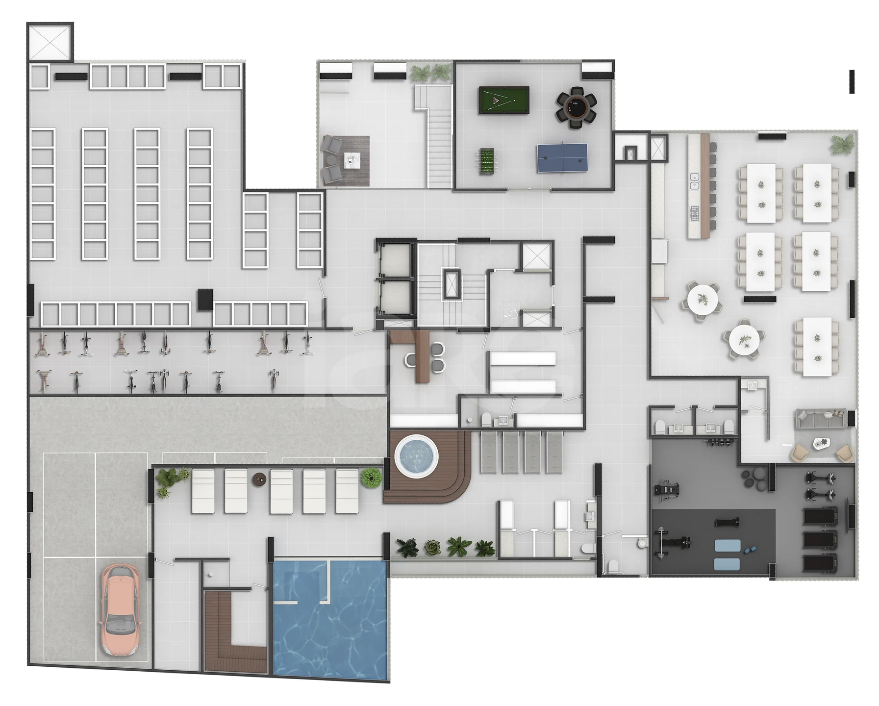 Planta — Pavimento lazer 02