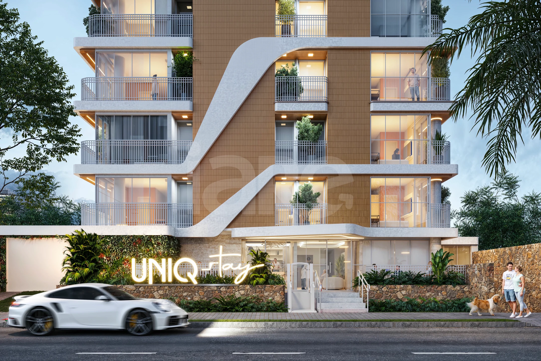 Uniq Stay - Studio com 22,14 m², em Cabo Branco — foto 1