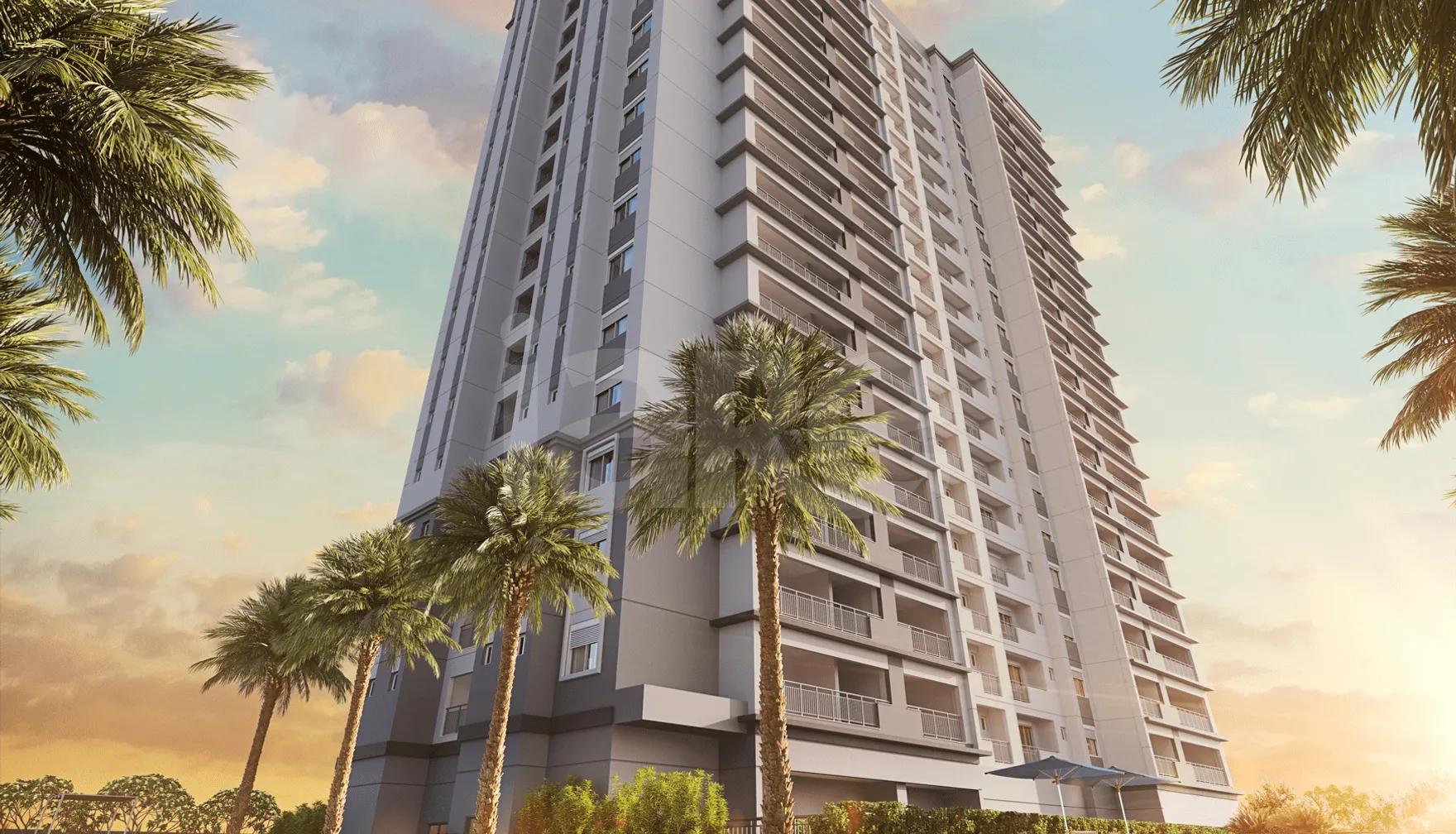 Living Pacific Belém - Apartamento com 95 m², em Belém — foto 1