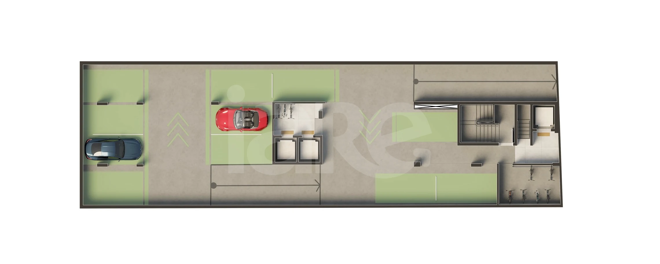 Planta — 16 garagem   1 subsolo