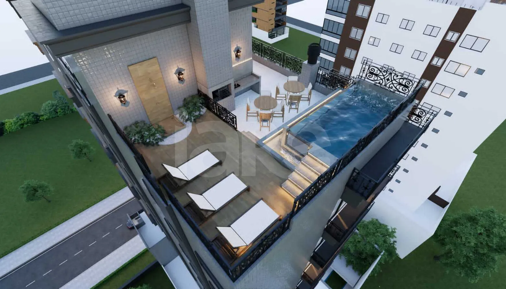 Versace - Apartamento com 91,39 m², em Zona Nova — foto 8