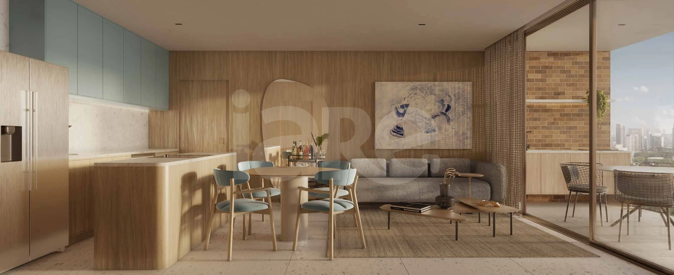 Heritage One - Apartamento com 91,81 m², em Aeroclube — foto 2