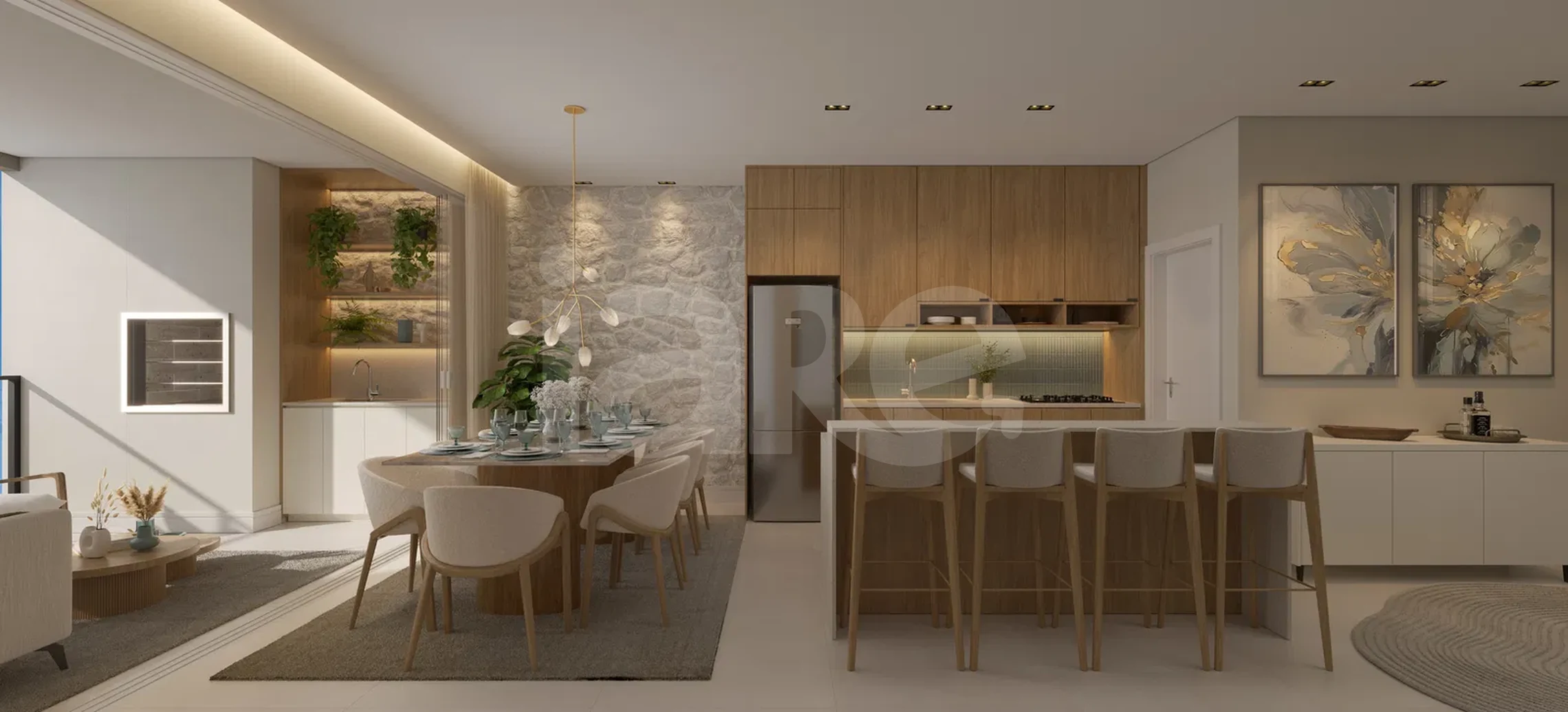 Tívoli - Apartamento com 120 m², em Balneário Perequê — foto 2