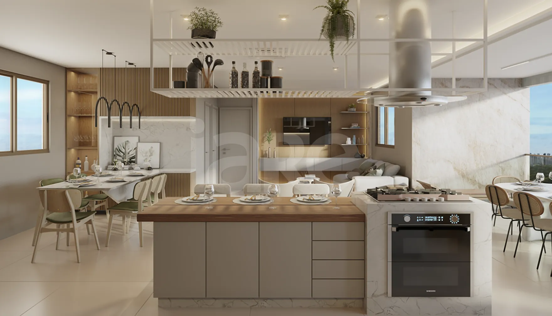 Alameda Rio - Apartamento com 93 m², em Madalena — foto 6