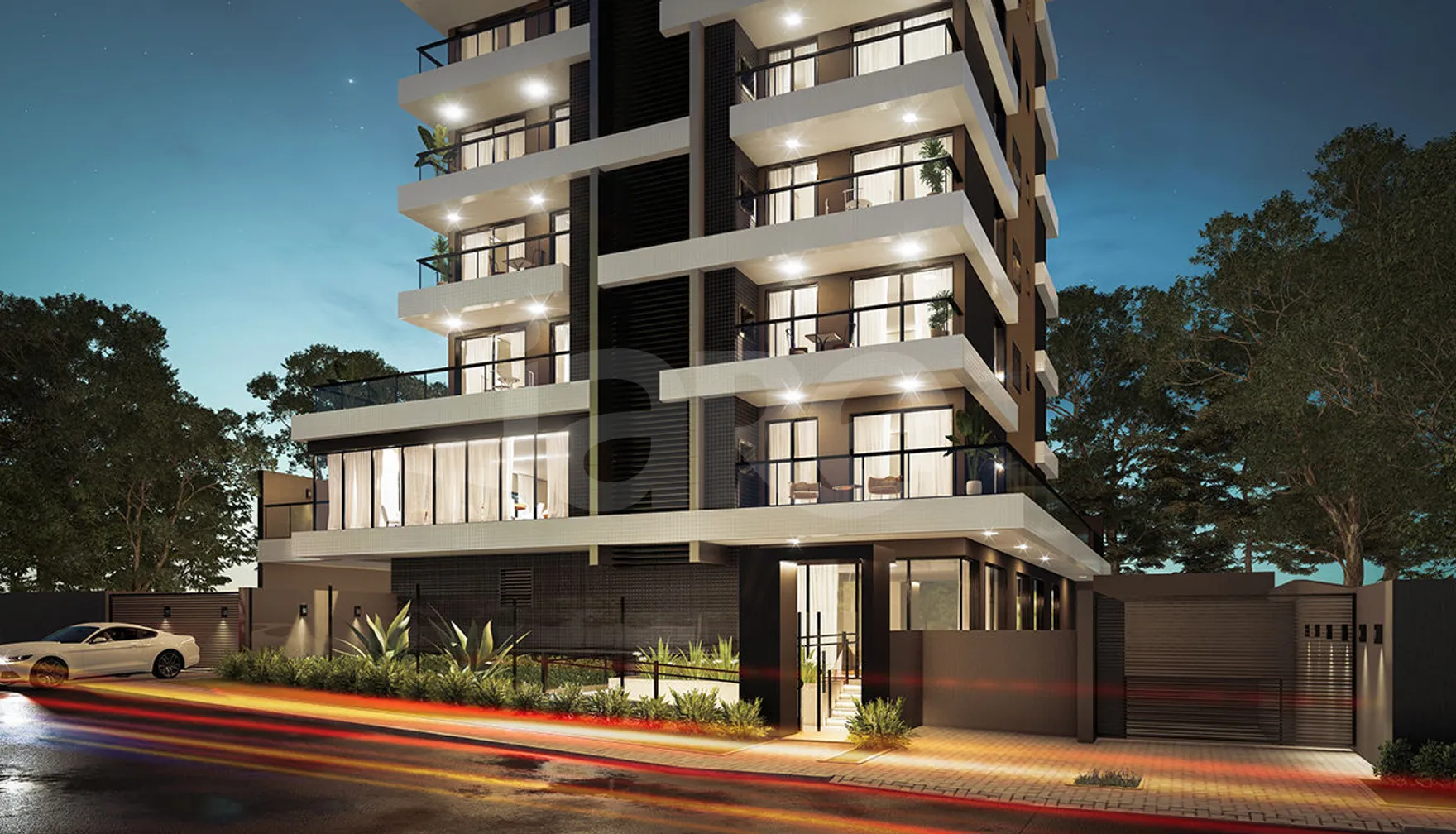 Terrasse Mouvement - Garden com 99,62 m², em Cabral — foto 6