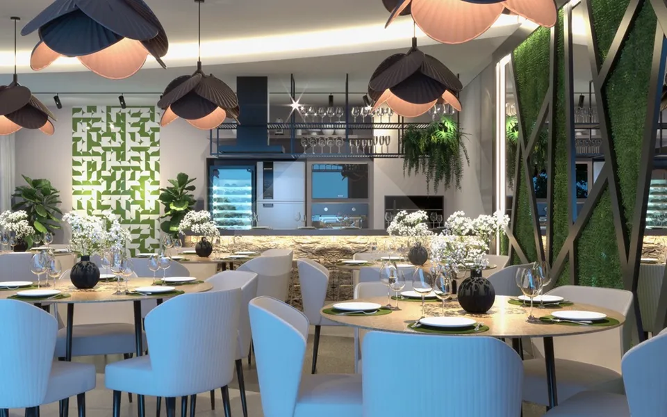 Jardins Palace - Apartamento com 137,69 m², em Cabeçudas — foto 6