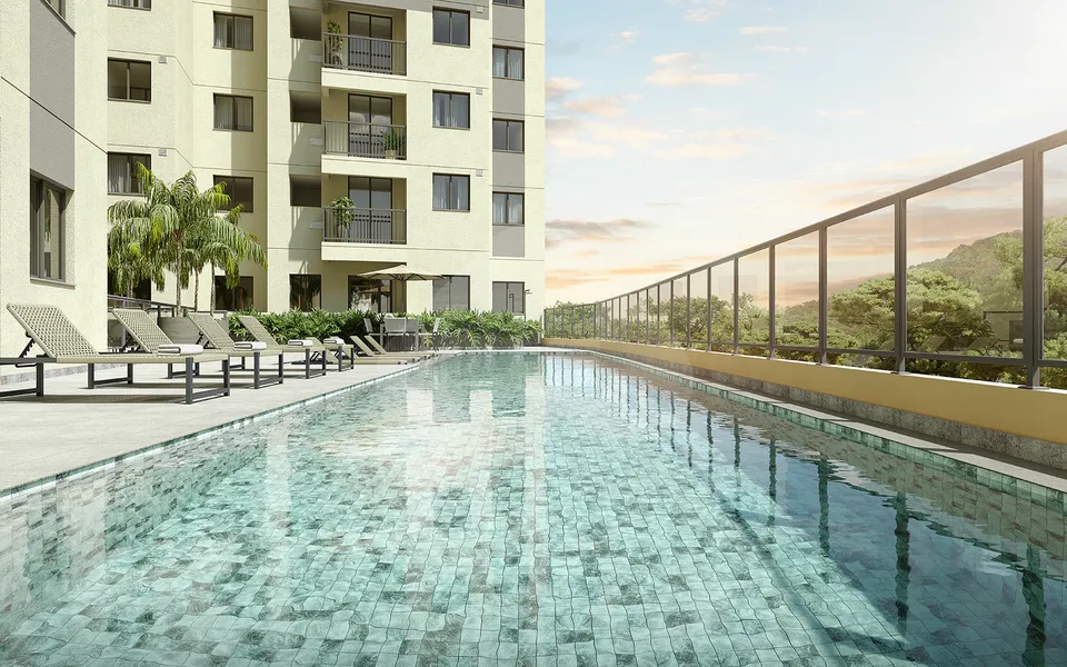 Caminhos da Guanabara - Apartamento com 32,7 m², em Centro — foto 23