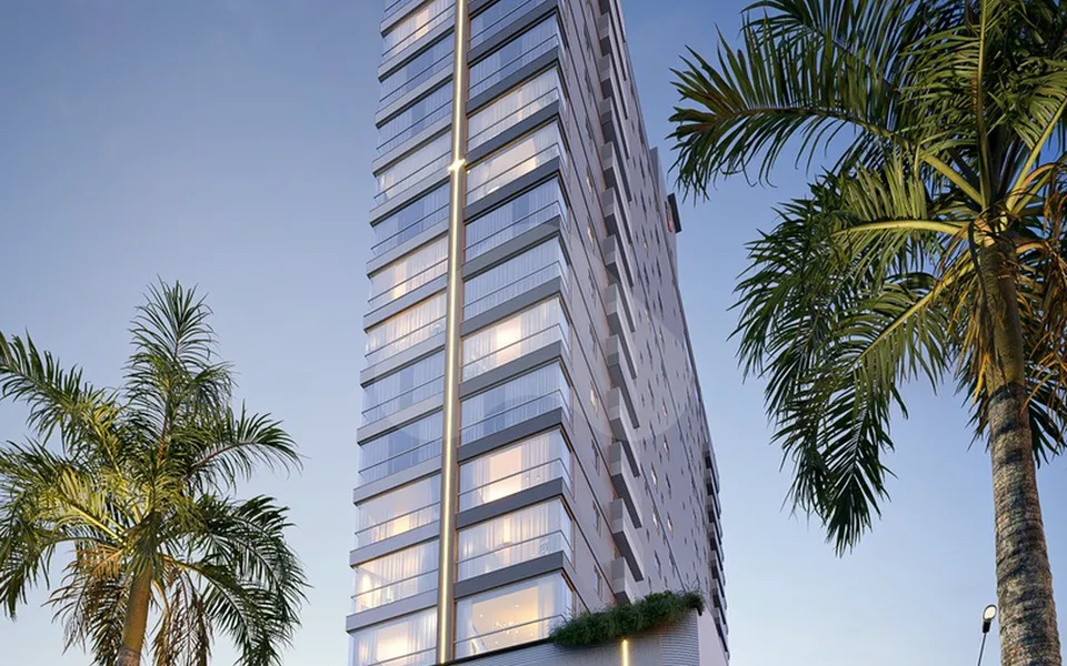 Luz de Valeria Residenziale - Apartamento com 74,11 m², em Perequê — foto 2