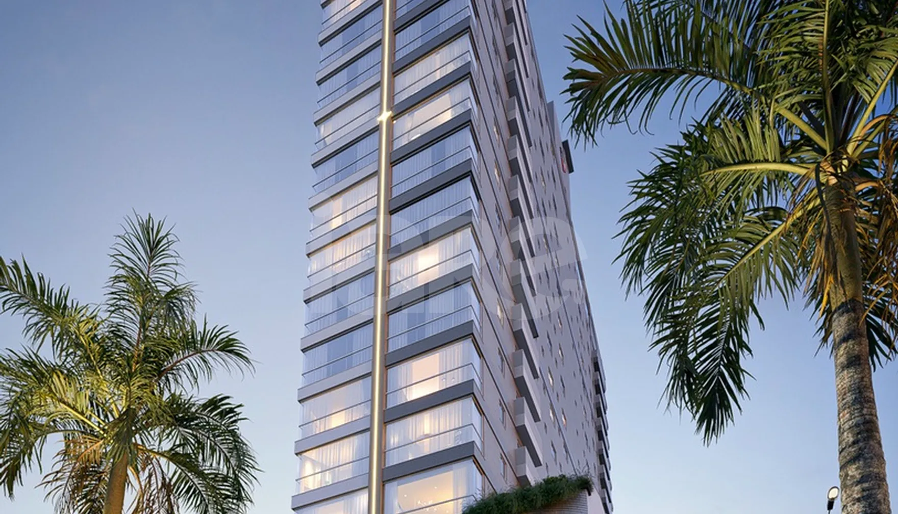 Luz de Valeria Residenziale - Garden com 228,17 m², em Perequê — foto 2