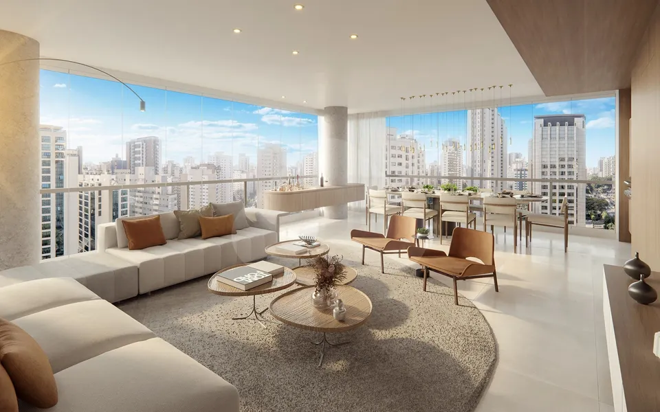Moma Moema - Apartamento com 147,5 m², em Moema — foto 2