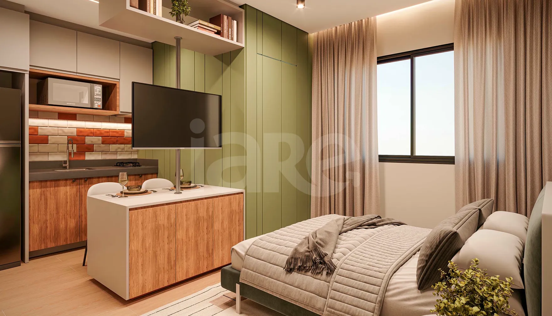 Maskan Perdizes - Apartamento com 24,08 m², em Perdizes — foto 5