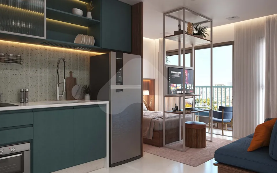 Your Code Liberdade - Studio com 24,93 m², em Liberdade — foto 3