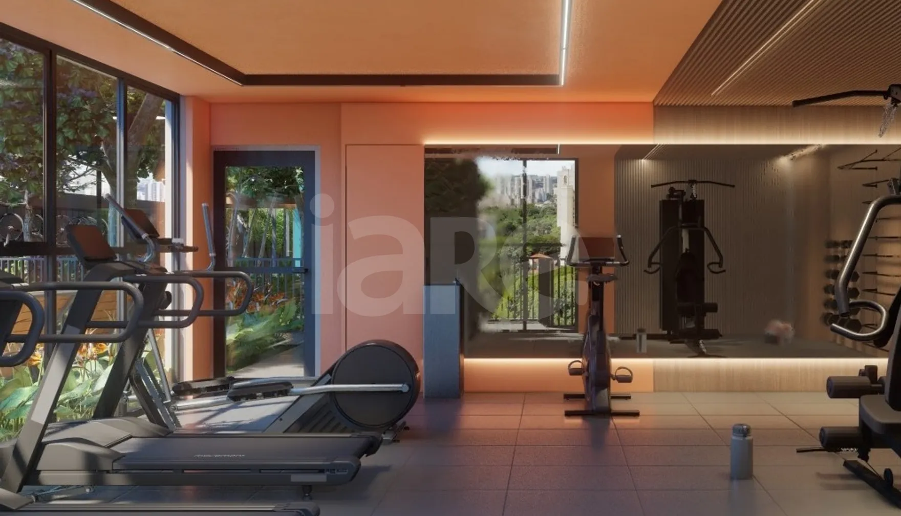 Nurban Campo Belo - Apartamento com 36,71 m², em Campo Belo — foto 4